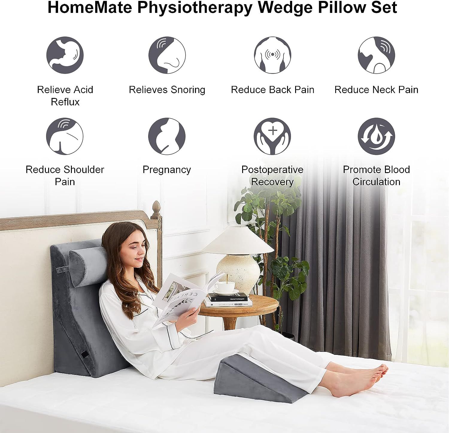 Elevated pillow outlet for snoring
