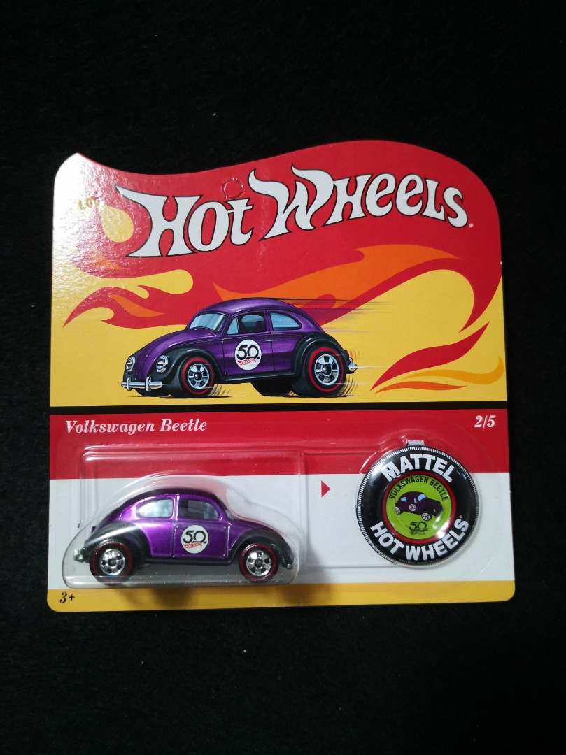 Hot wheels volkswagen beetle 50th anniversary clearance