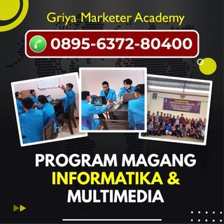 Hub 0895-6372-80400, Info PKL Mahasiswa Informatika sekitar Malang