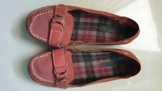 Hush puppies leather loafer us7