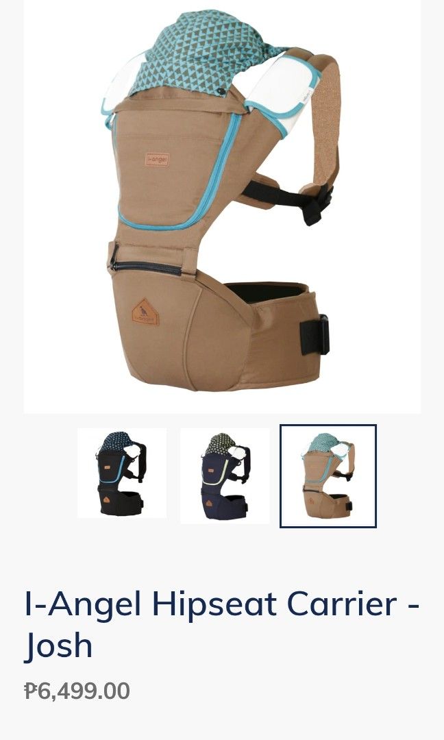 I Angel Hip seat Carrier Josh