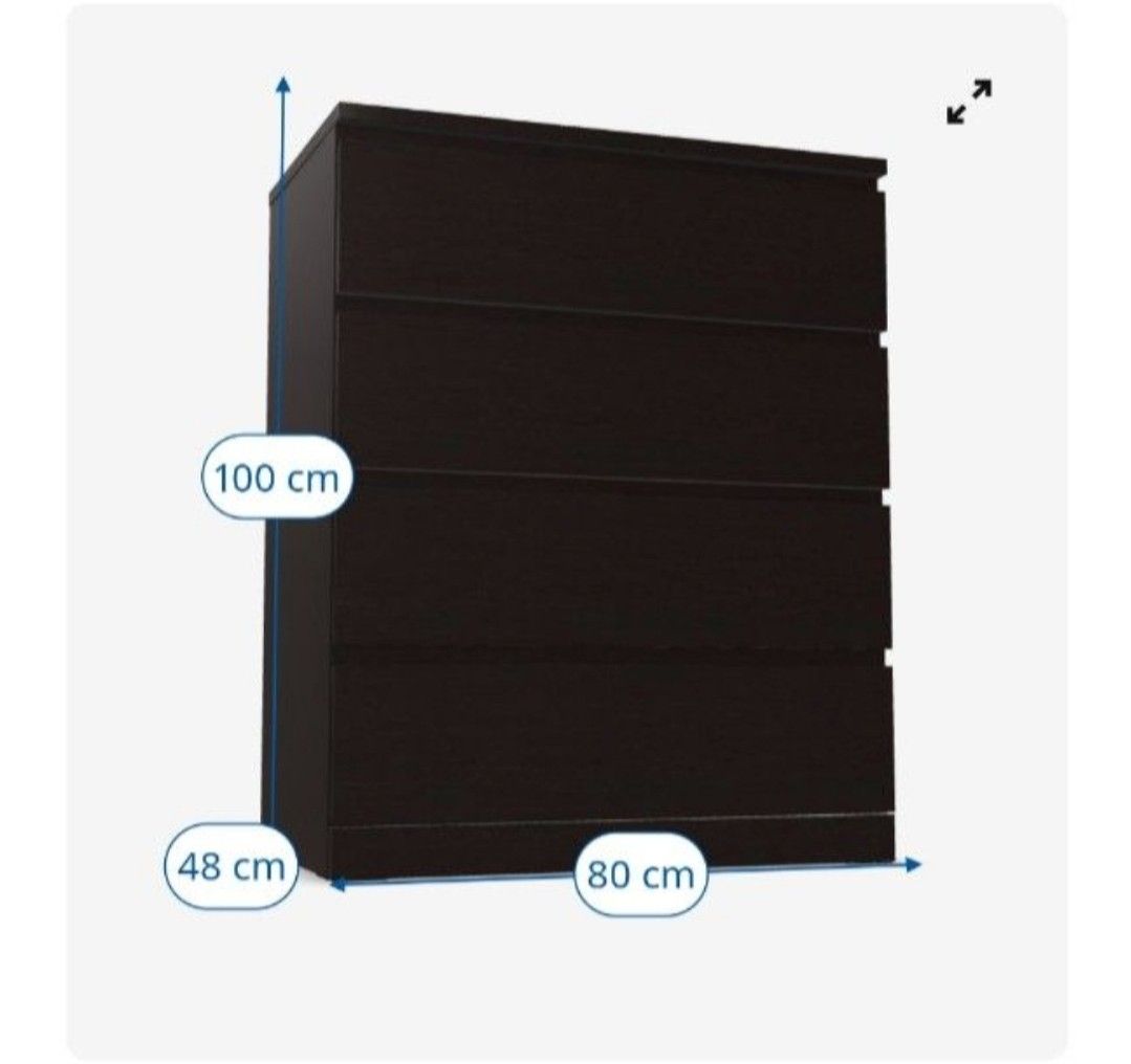 Ikea Chest Of Drawers, Furniture & Home Living, Furniture, Shelves