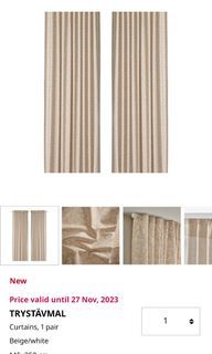 Ikea curtains