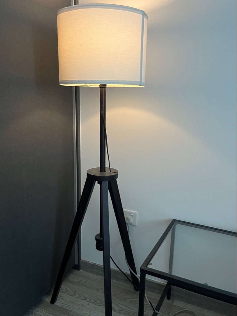 Ikea Lauters Floor Lamp, Furniture & Home Living, Lighting & Fans ...
