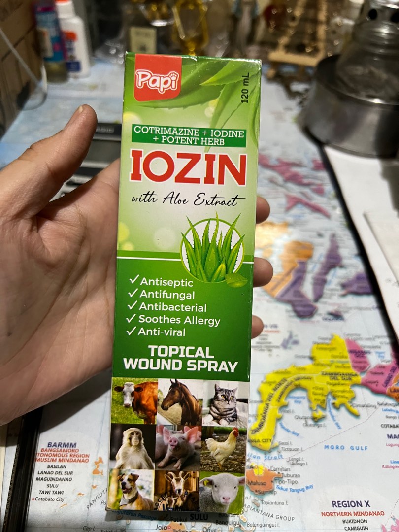 Iozin spray for dogs shop