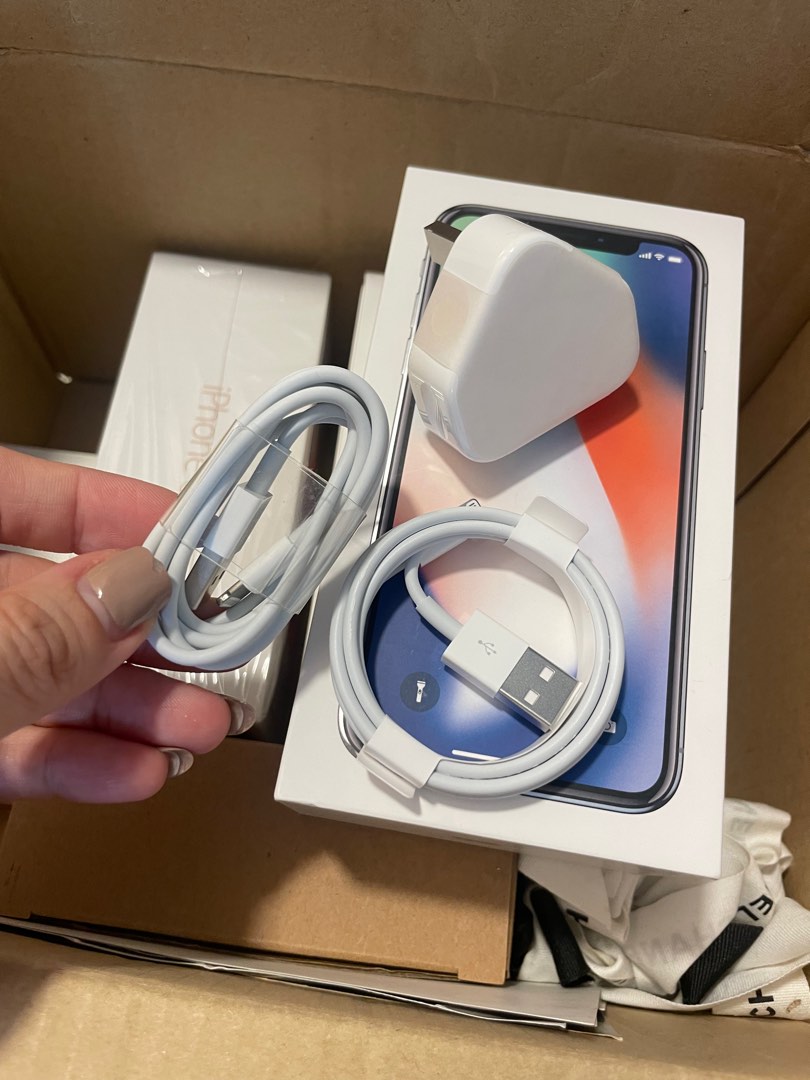 iPhone original adapter and cable. (NEW), Mobile Phones & Gadgets ...