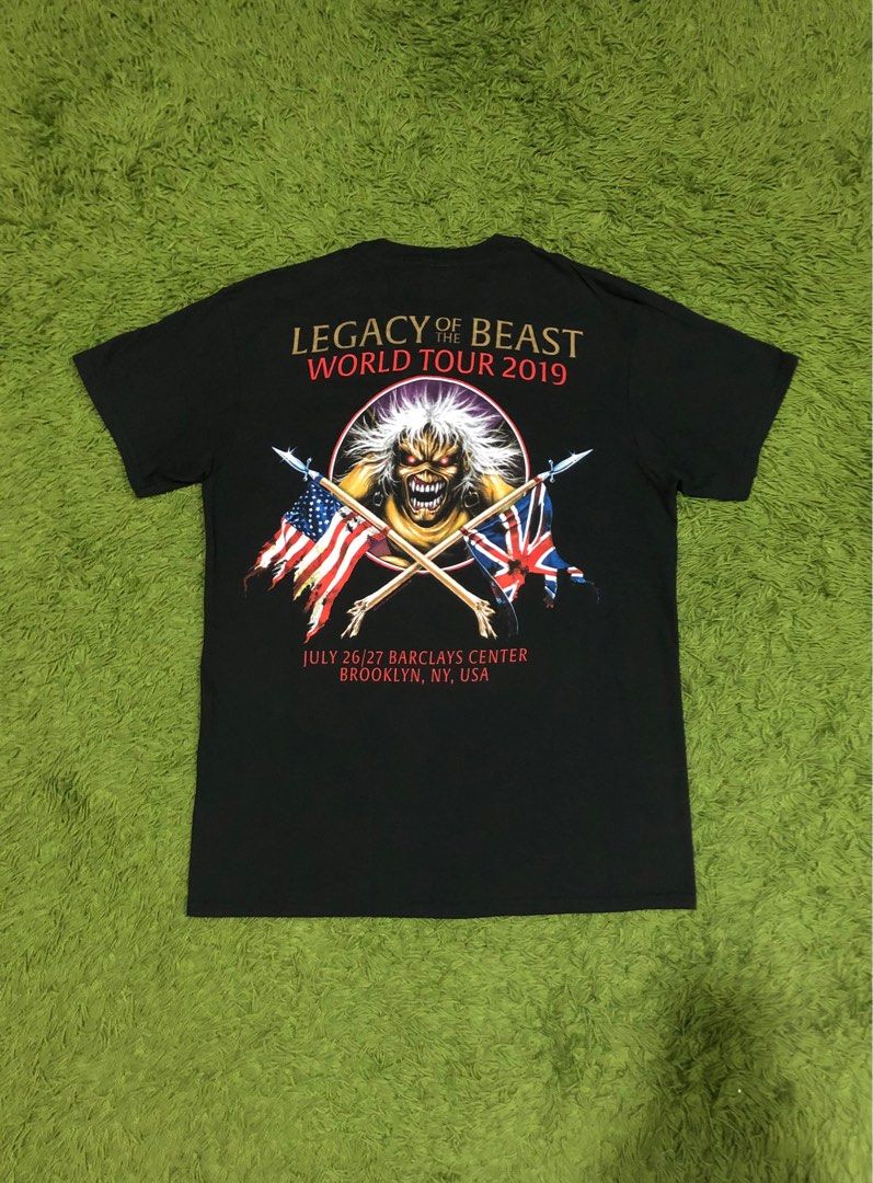 Iron maiden 2019 tour shirts store