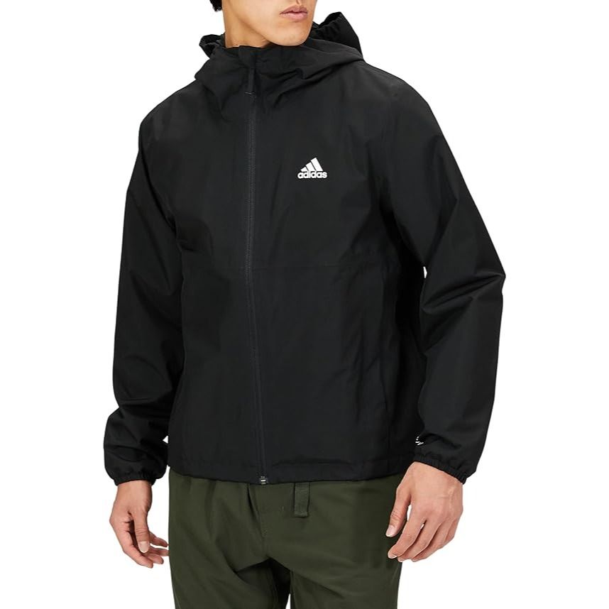 Jaket Adidas Pria Essential Men RAIN RDY Waterproof Jacket