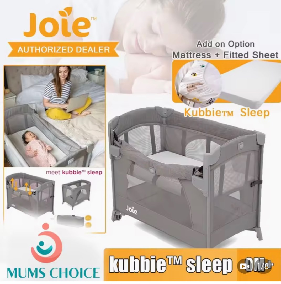 Joie Kubbie Travel Cot, Babies & Kids, Baby Nursery & Kids Furniture