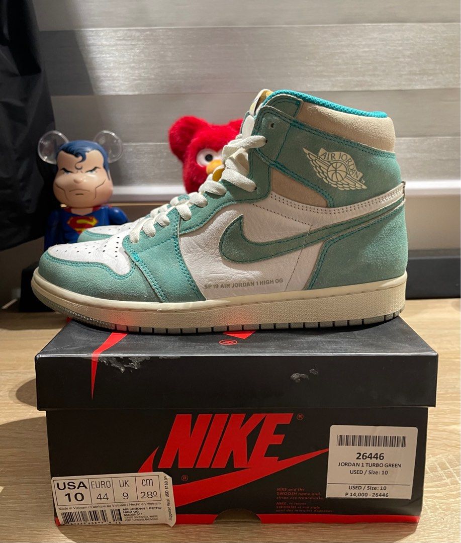 Fake jordan hotsell 1 turbo green