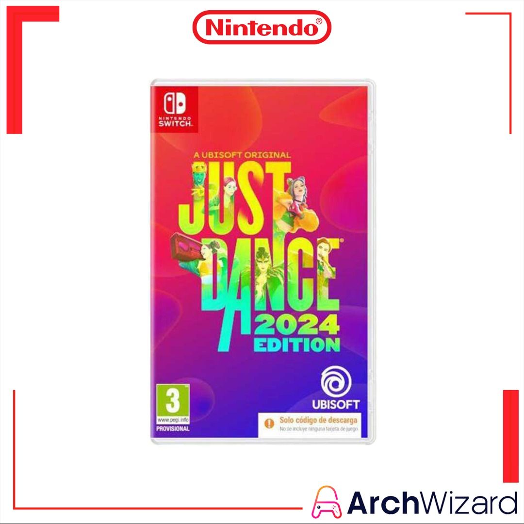 Just Dance 2024 Edition Dancing Game Nintendo Switch Game ArchWizard
