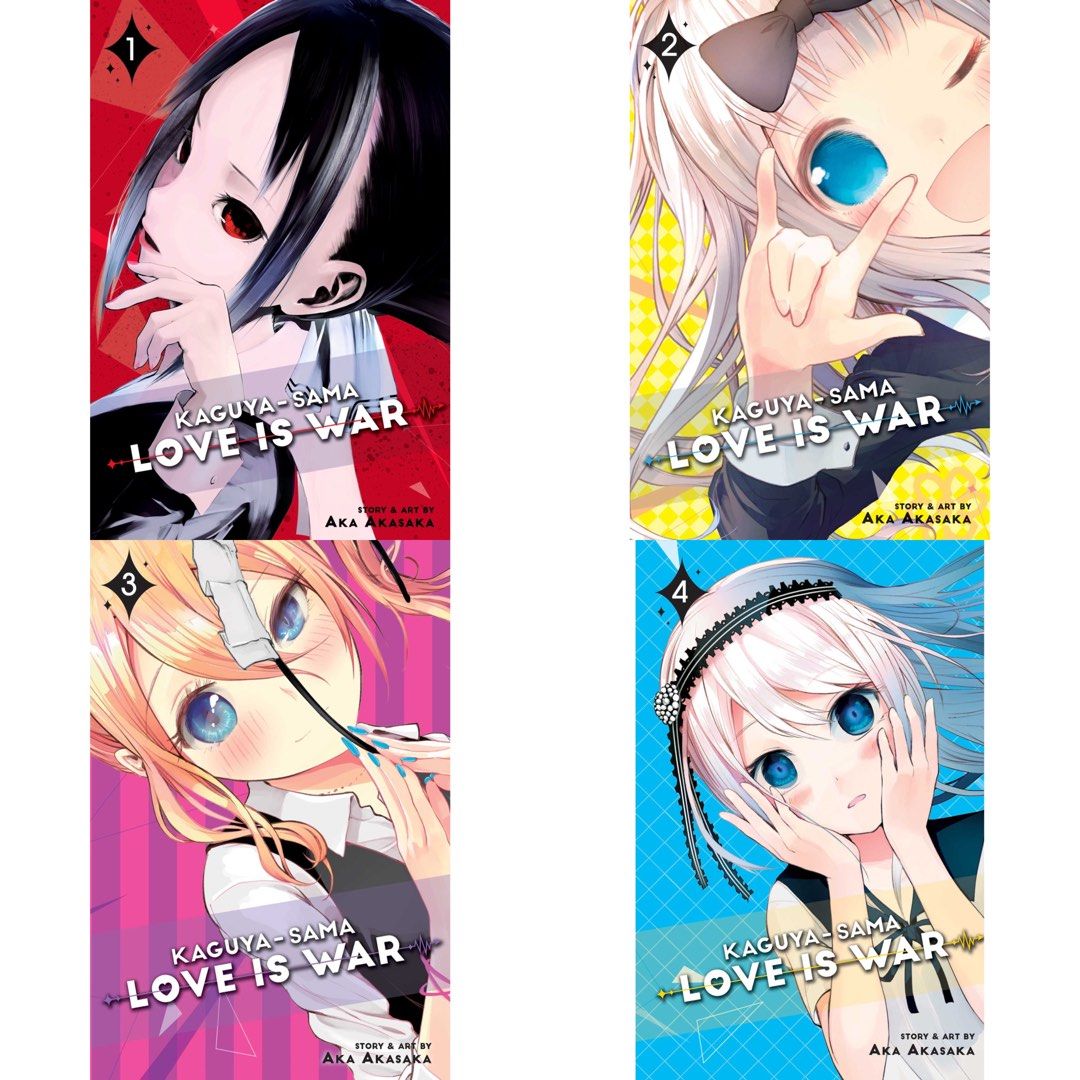 1 manga comic book of Kaguya-Sama Love is war by Aka Akasaka