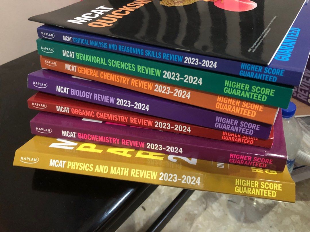Kaplan MCAT Complete 7Book Subject Review 20232024 + Quicksheets