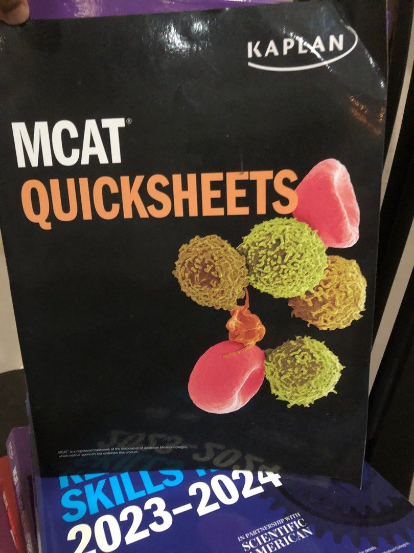 Kaplan MCAT Complete 7Book Subject Review 20232024 + Quicksheets