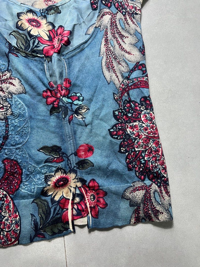 vintage kenzo jungle flower layered スカート - スカート
