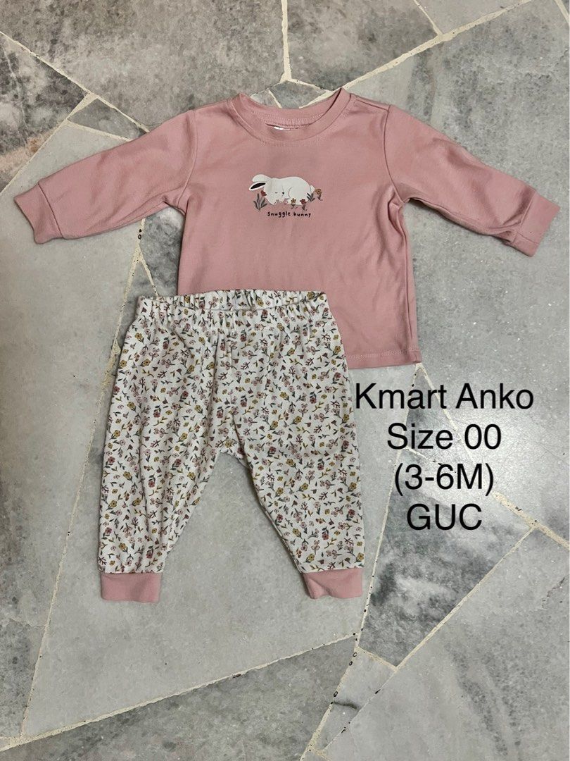 Kmart bunny pyjamas shop