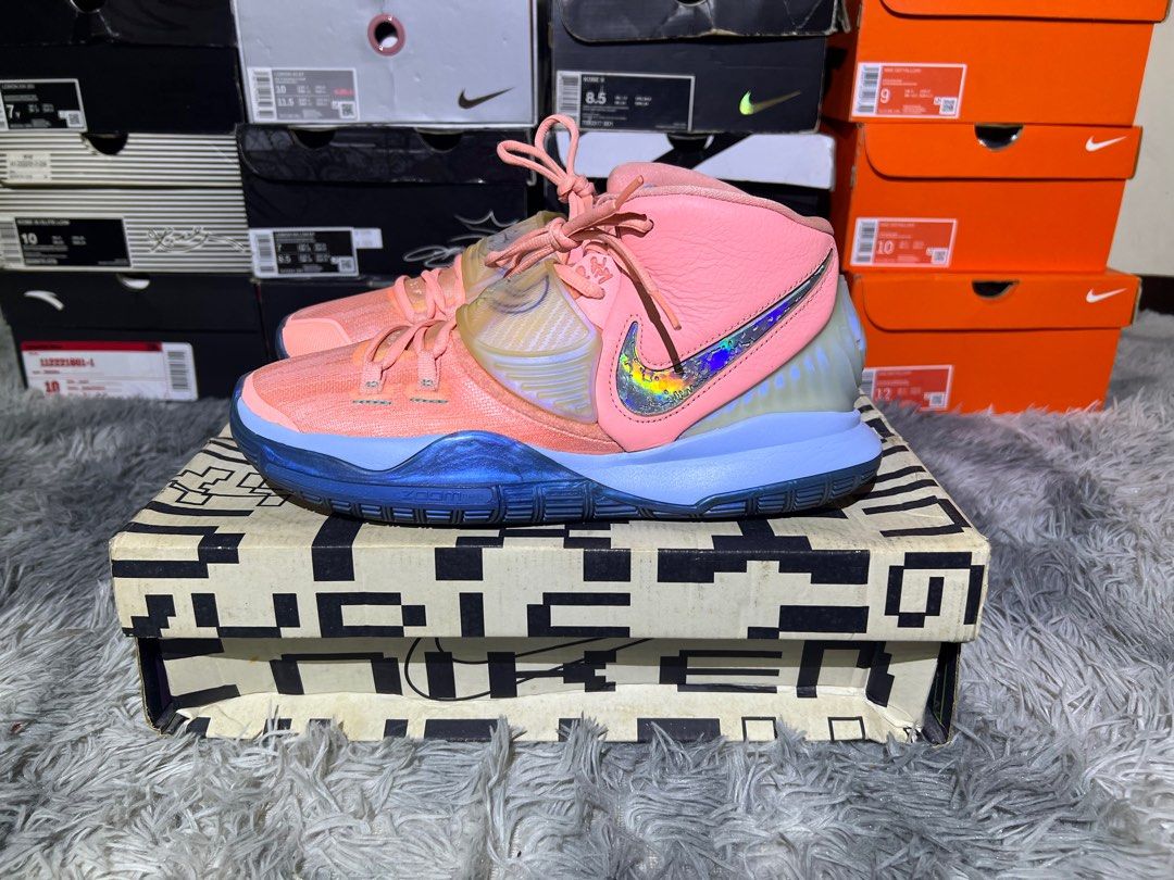 Kyrie 6 Khepri (Category: Sneakers) located in Maragondon. Submitted by kristianapi (Listing ID 1263642810, Image 1). Description: Kyrie 6 Khepri Size 9 VNDS Used 5-8x Casually 5000.