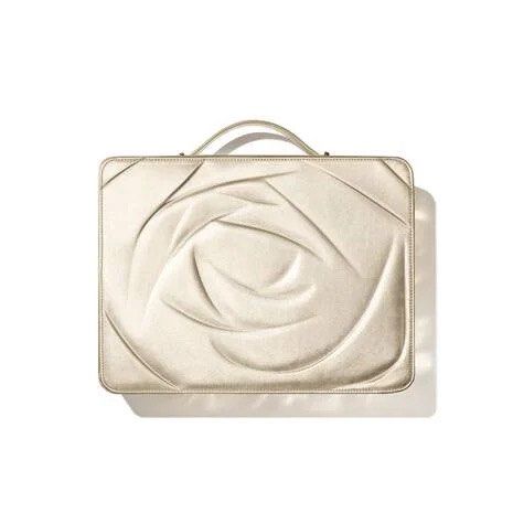 LANCOME GOLDEN VANITY CASE Cosmetic Makeup Bags Travel Organizers