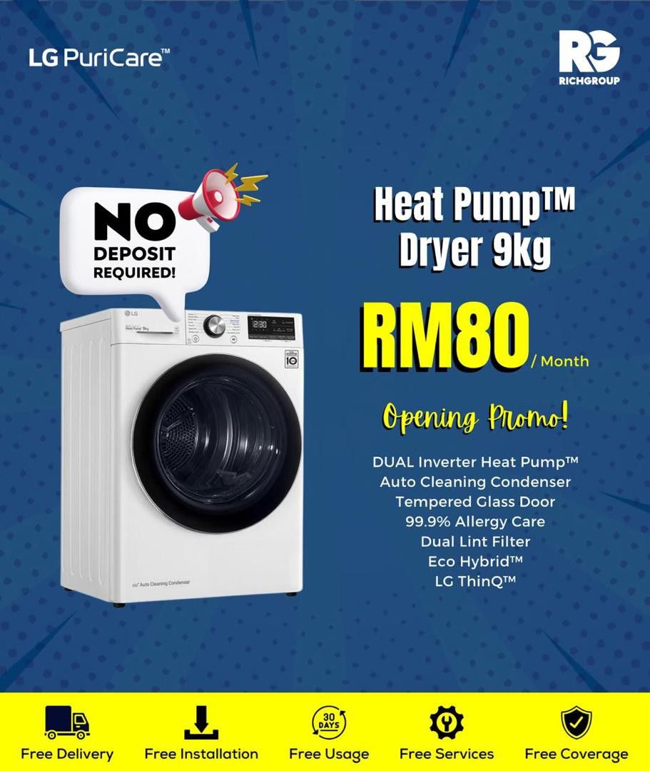 LG washer dryer, TV & Home Appliances, Washing Machines and Dryers on