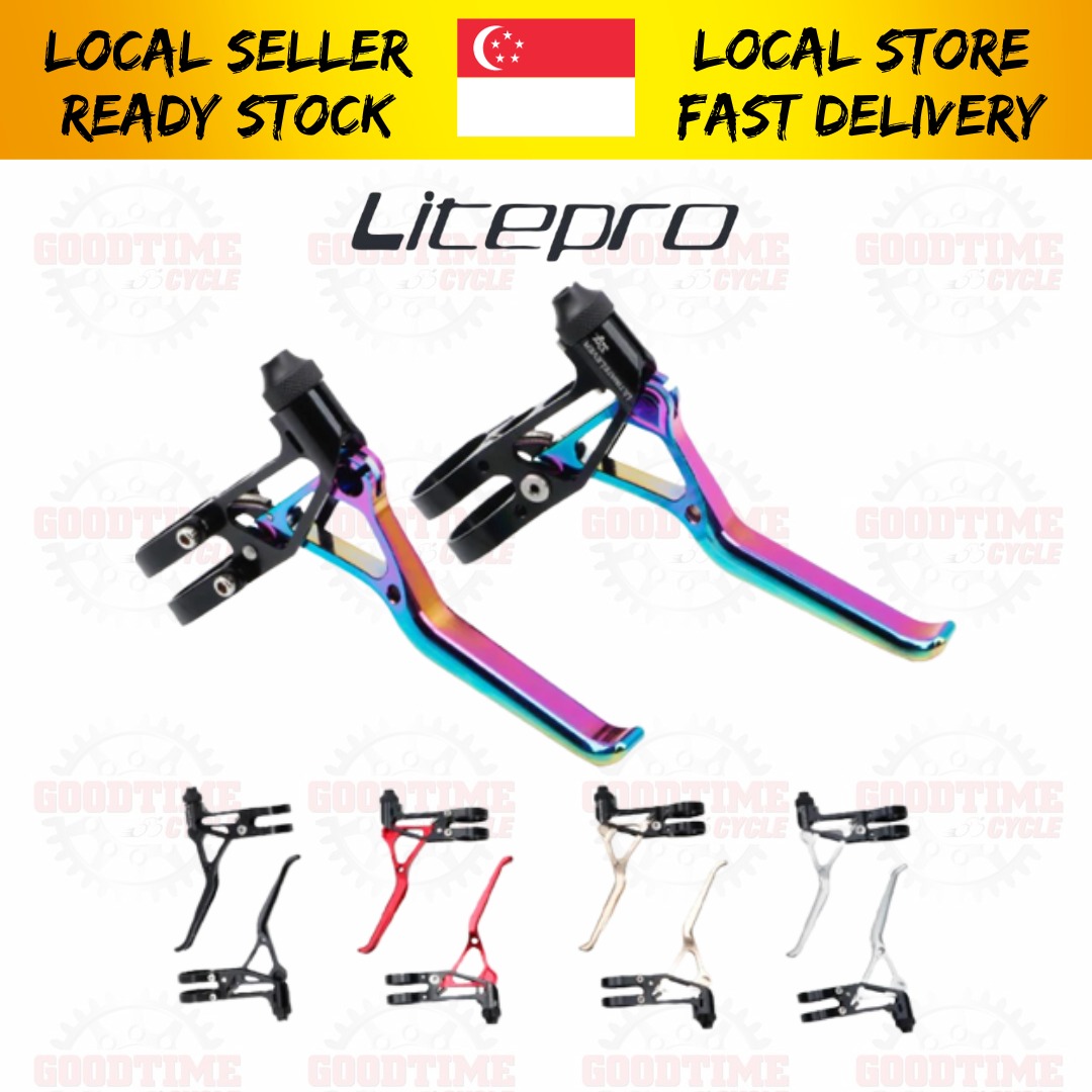 1 Pair Electric Scooter Brake Levers – 22.2mm, 3-Wire Waterproof Connector, Aluminum Alloy For 12-72V E-Bikes