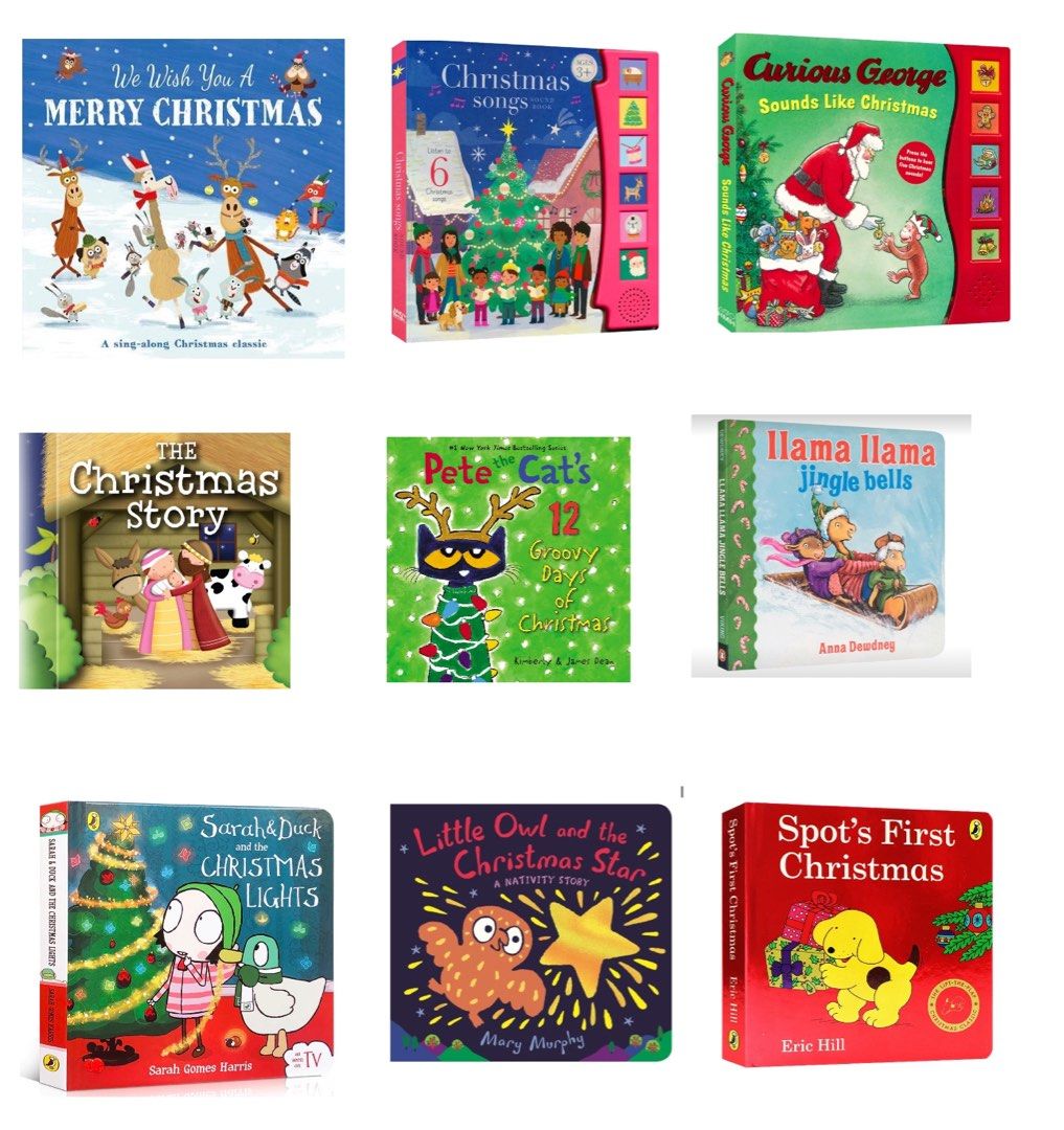 Llama Llama Jingle Bell/ Sarah and Duck And Christmas Lights/Pete the