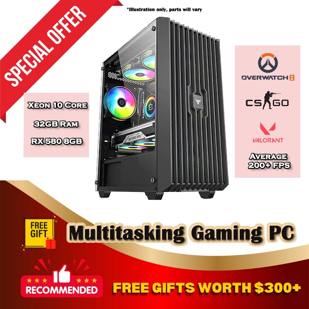 [Local] High-Performance Gaming Desktop PC i5 i7 Ryzen 5 Economical ...