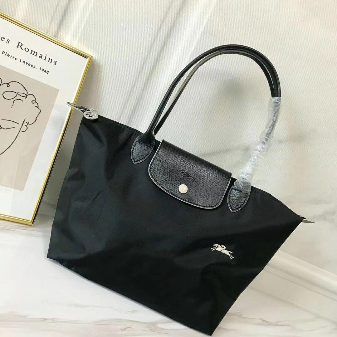 All black longchamp bag new arrivals