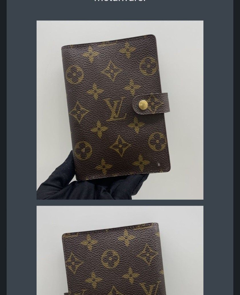 Louis Vuitton Agenda A6 / LV Diary, Luxury, Accessories on Carousell