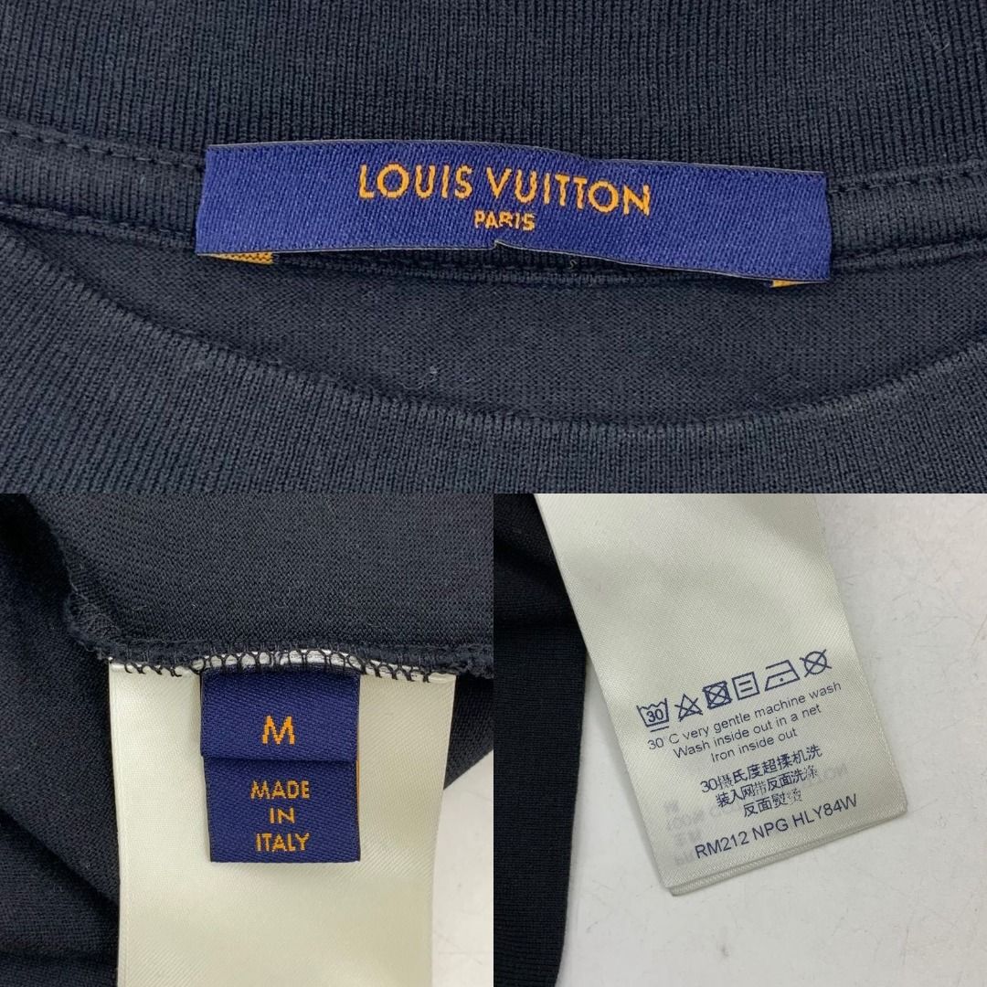 Louis Vuitton Cotton Short Sleeves Womens T-Shirt Black - FW21 - US
