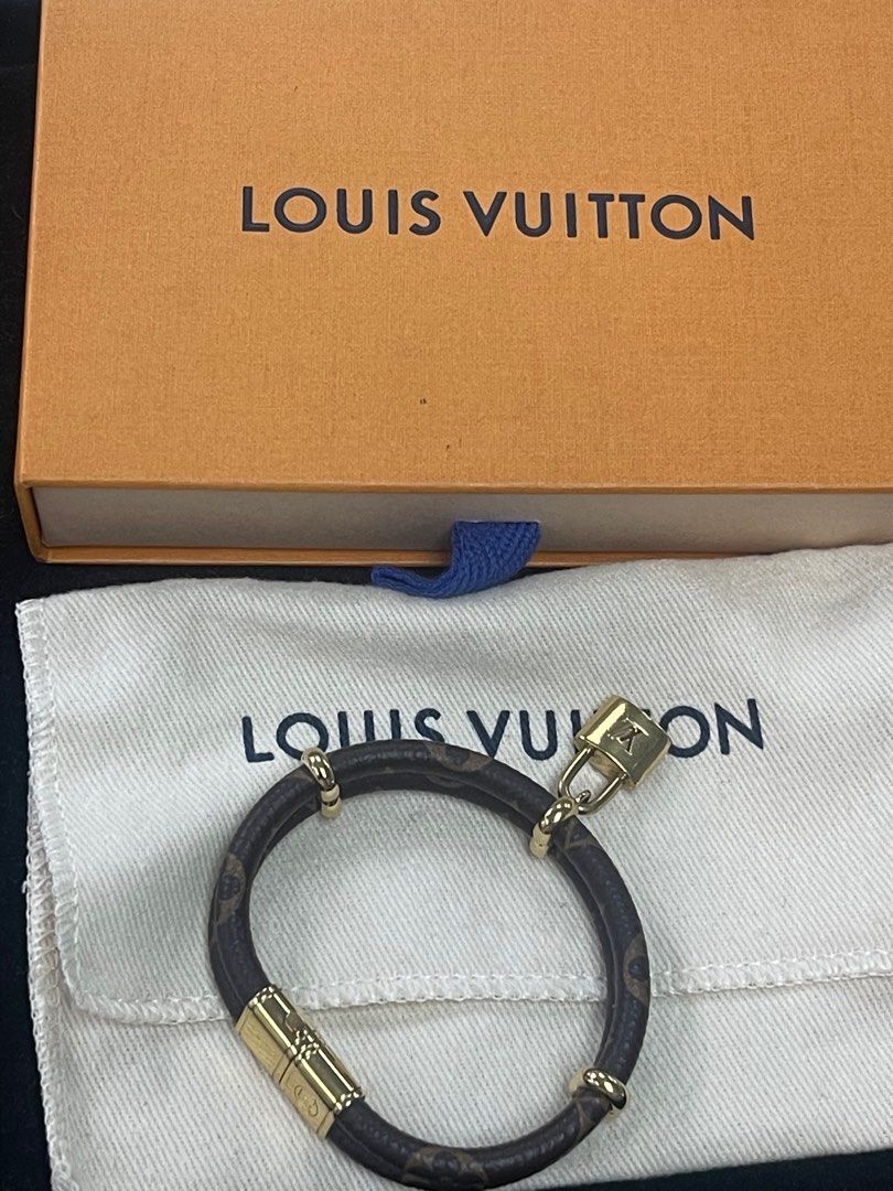 AUTHENTIC LOUIS VUITTON KEEP IT TWICE MONOGRAM BRACELET, Luxury,  Accessories on Carousell