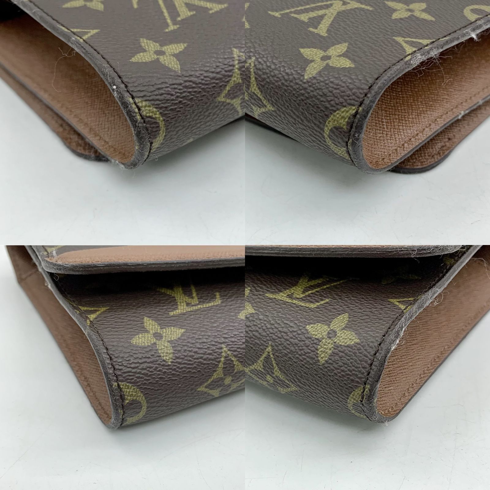 Louis Vuitton Monogram Bordeaux Shoulder Bag M51798 LV Auth EP273