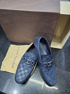Louis Vuitton - Estate Loafers - Blue - Men - Size: 10 - Luxury