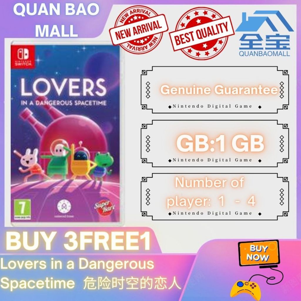 Lovers in a dangerous spacetime nintendo switch price hotsell