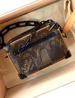 Louis Vuitton Trunk Pouch Monogram Mirror Virgil New Made in France M80807