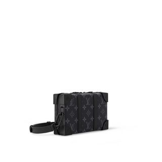 Louis Vuitton Soft Trunk Bag Limited Edition Dark Monogram Prism PVC