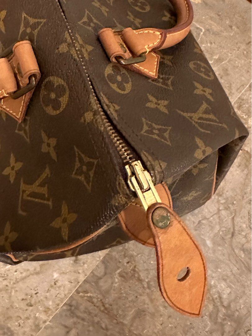 RESERVED*🔵🟣Louis Vuitton Limited Edition Totem Speedy 30, Luxury, Bags &  Wallets on Carousell