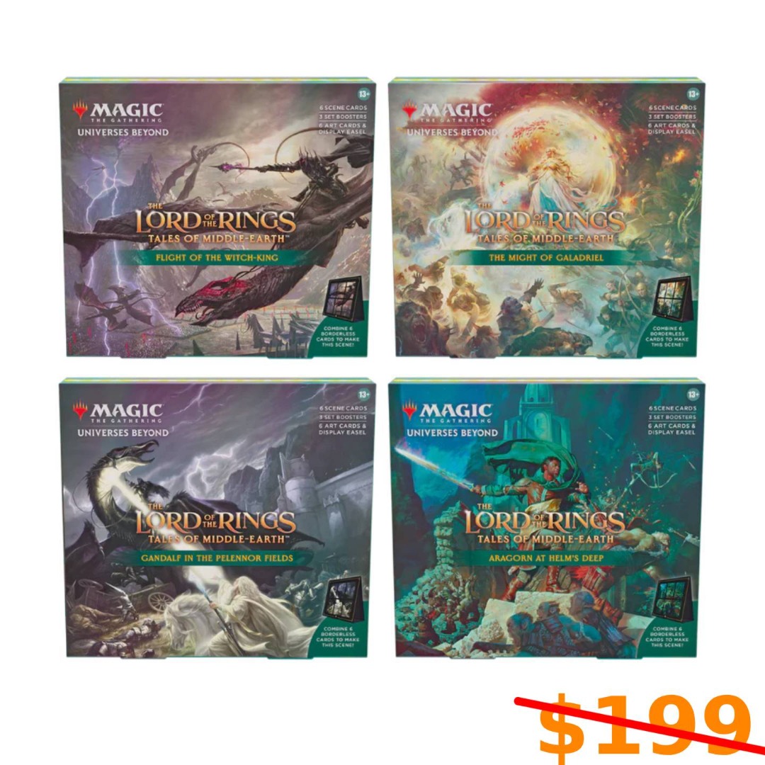 Magic The Gathering The Lord of the Rings Tales of Middle-Earth Scene ...