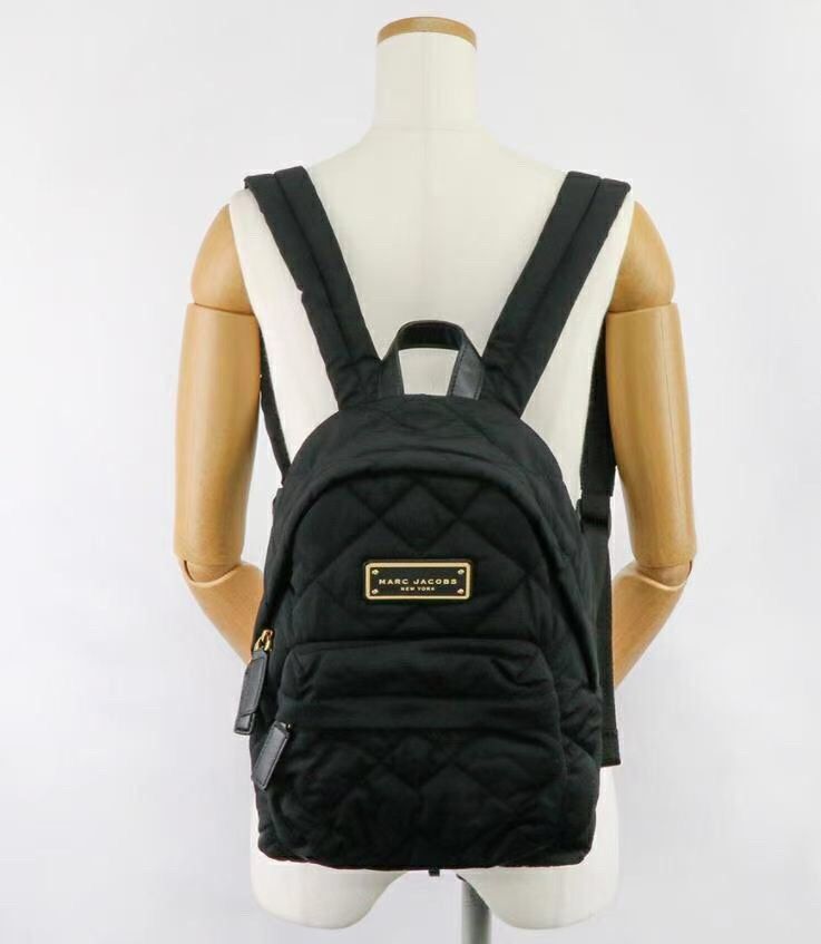 Marc Jacobs Quilted Nylon Small Backpack Black 尼龍背囊, 名牌