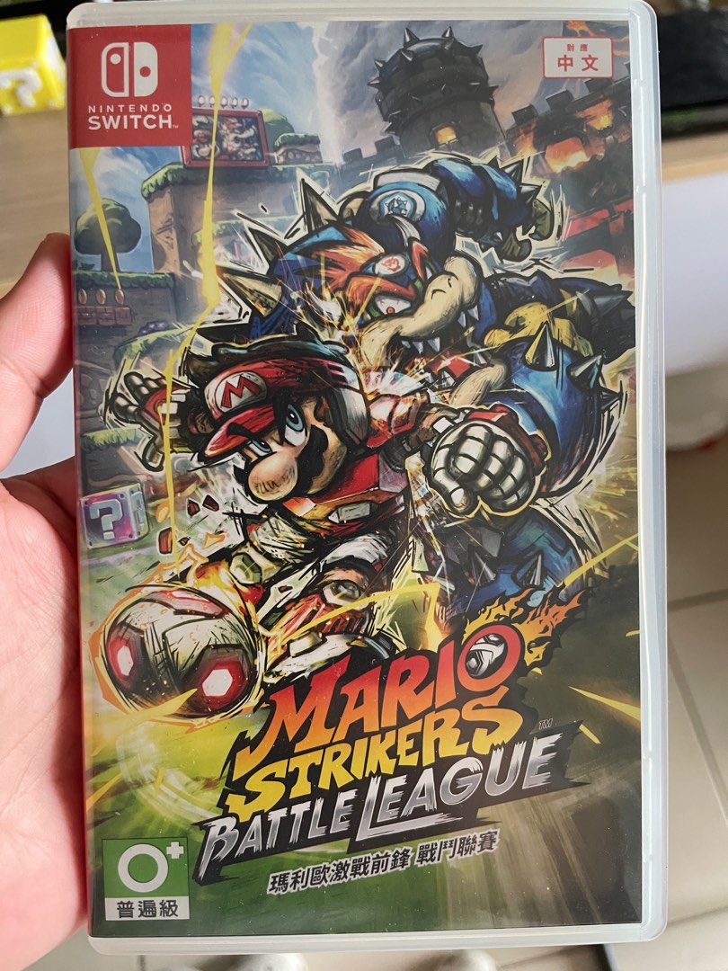 Mario Strikers Battle League Nintendo Switch Game Used Video