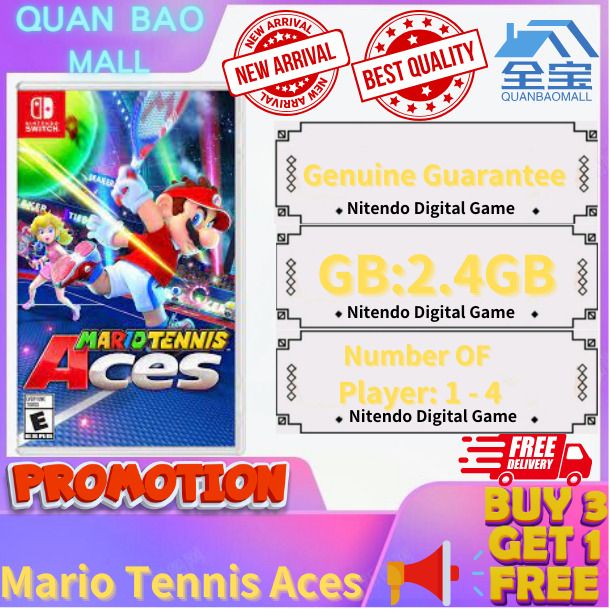 Mario Tennis Aces Nintendo switch DigitalDownload