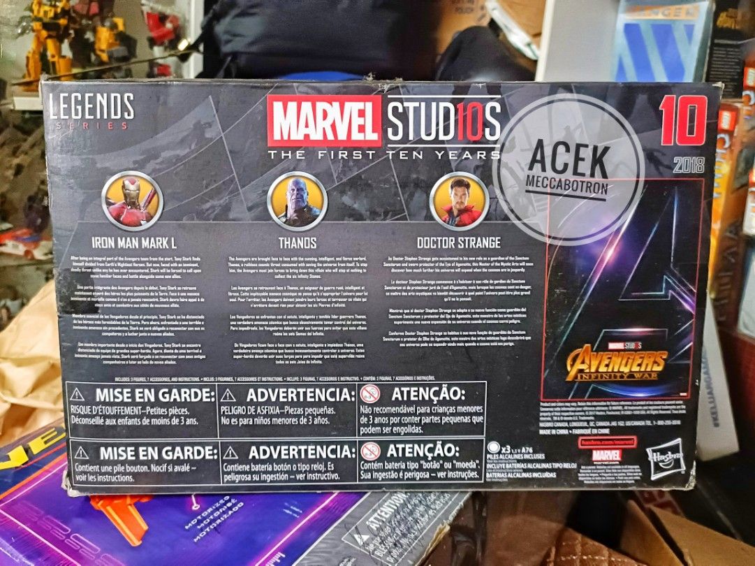 Marvel legends first outlet 10 years thanos