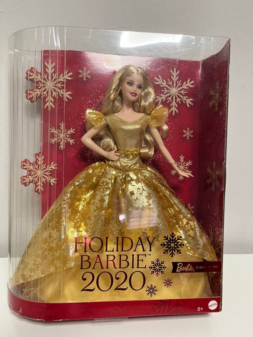 Mattel 2020 Holiday Barbie Doll Barbie Signature Hobbies Toys