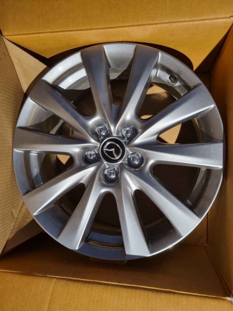 Mazda 3 18 Inch Rims (Stock), Car Accessories, Tyres & Rims on Carousell