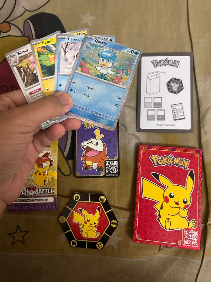 Mcd Happy Meal Pokemon Card, Hobbies & Toys, Toys & Games on Carousell