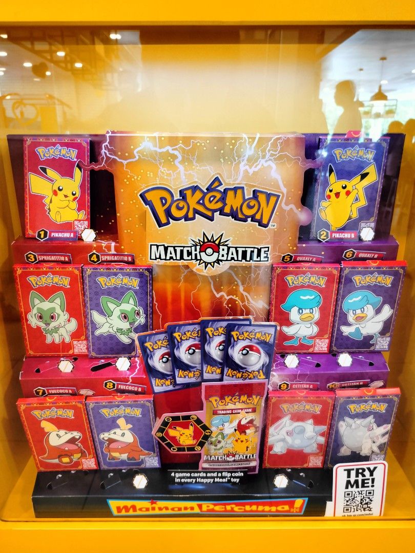 Mcdonald's pokemon store cards