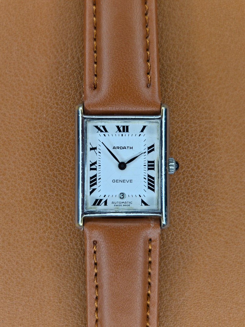 MD056 Ardath Tank Geneve Date Automatic Watch Men s Fashion