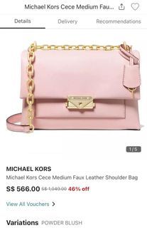 Michael Kors Medium Logo Convertible Crossbody Bag - Black, Luxury, Bags &  Wallets on Carousell
