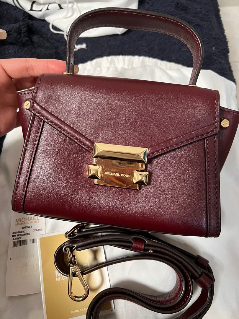 Michael Kors mini messenger bag