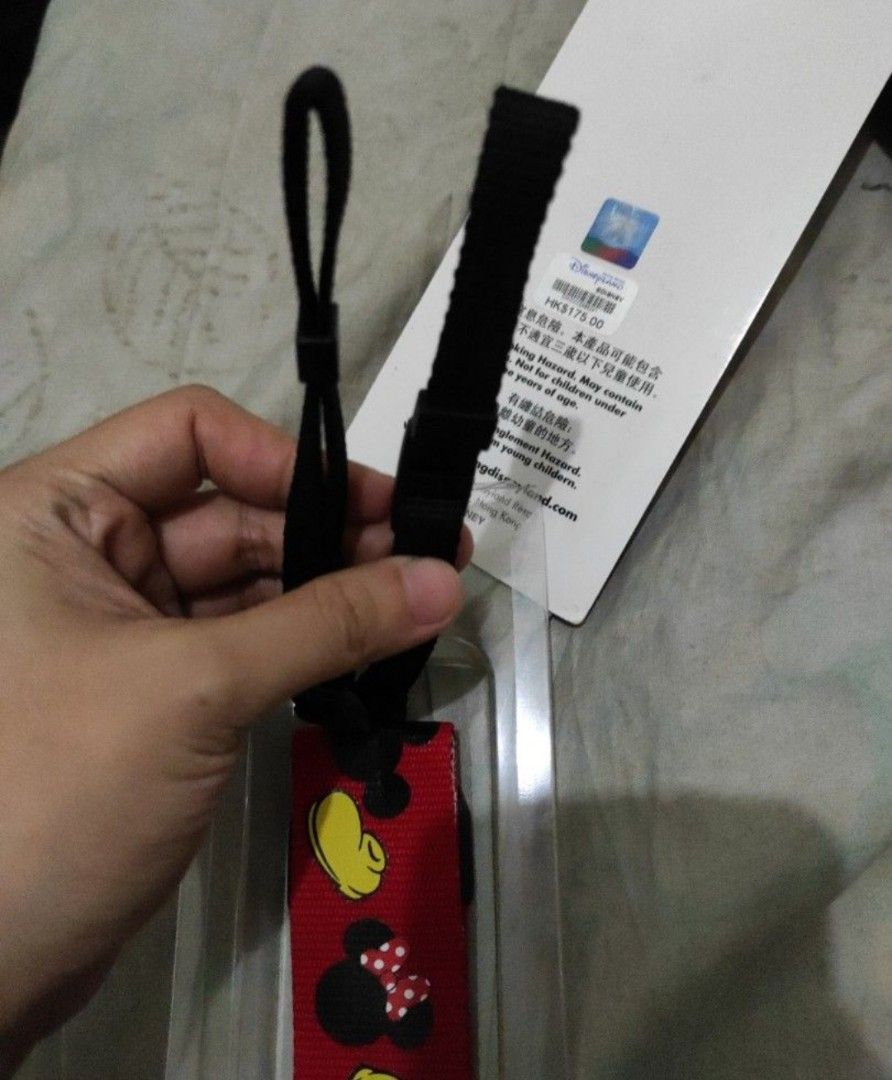 Mickey Mouse Camera Strap (Category: Camera Bags & Carriers) located in Muntinlupa City. Submitted by its.joy (Listing ID 1171263900, Image 3). Description: •bought from HK Disneyland.