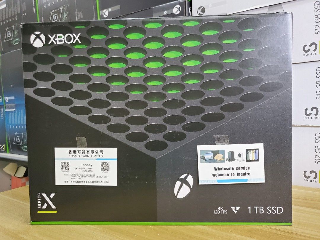 Microsoft Xbox Series X 遊戲主機(1TB)全新原裝正版100%保證原廠原封